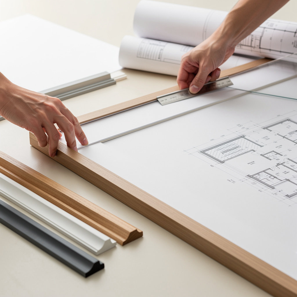 Distinctive Framing N Art expert specialized framing services including diploma, gift, and architectural projects in Santa Barbara